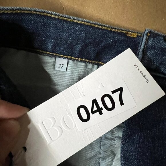 Boyish BLAKE Jeans 27 Mid Rise Cropped Skinny IN PHILADELPHIA STORY - Picture 8 of 11